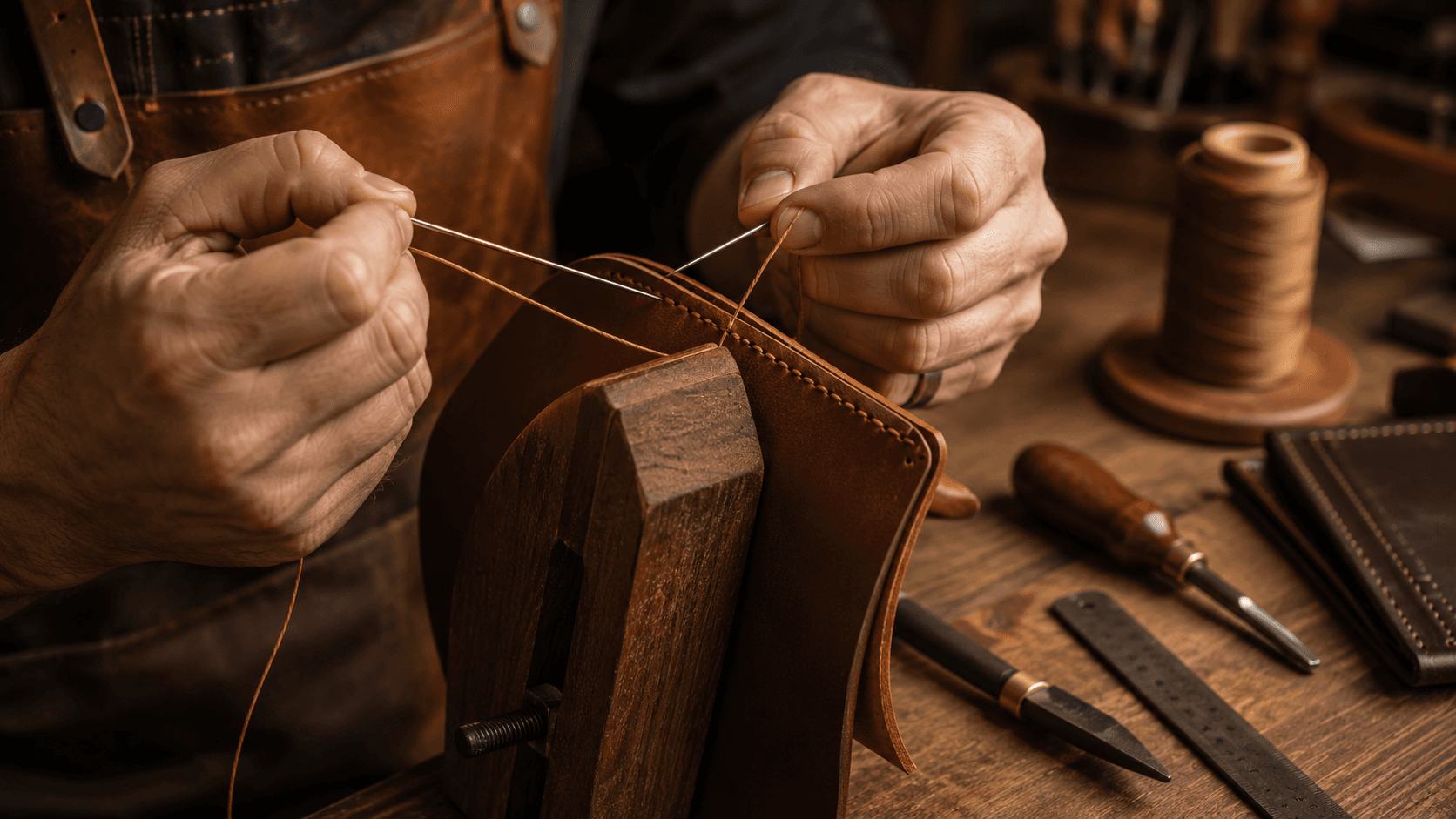 Saddle Stitch: The Timeless Craftsmanship Behind Premium Handmade Leather Goods