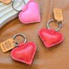 Mini Heart Keyrings