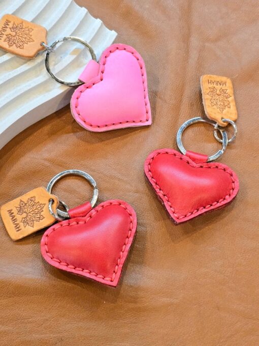 Mini Heart Keyrings