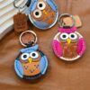 Owl Style 1 Keyrings