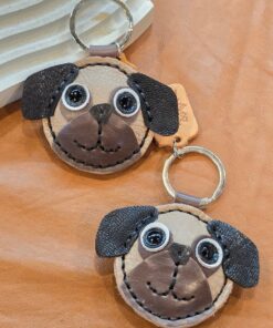 Pug Keyrings