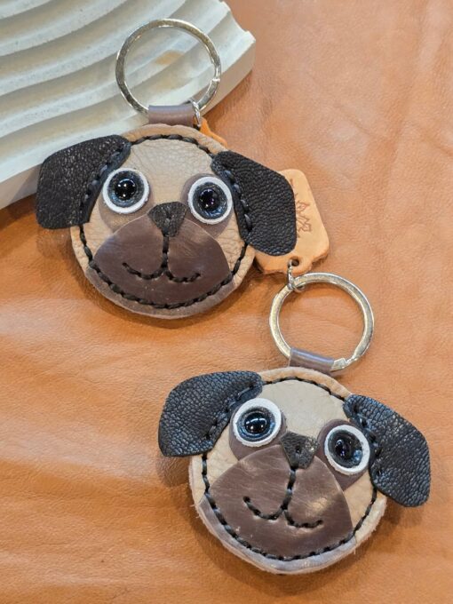 Pug Keyrings