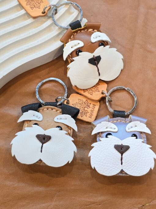 Schnauzer Keyrings